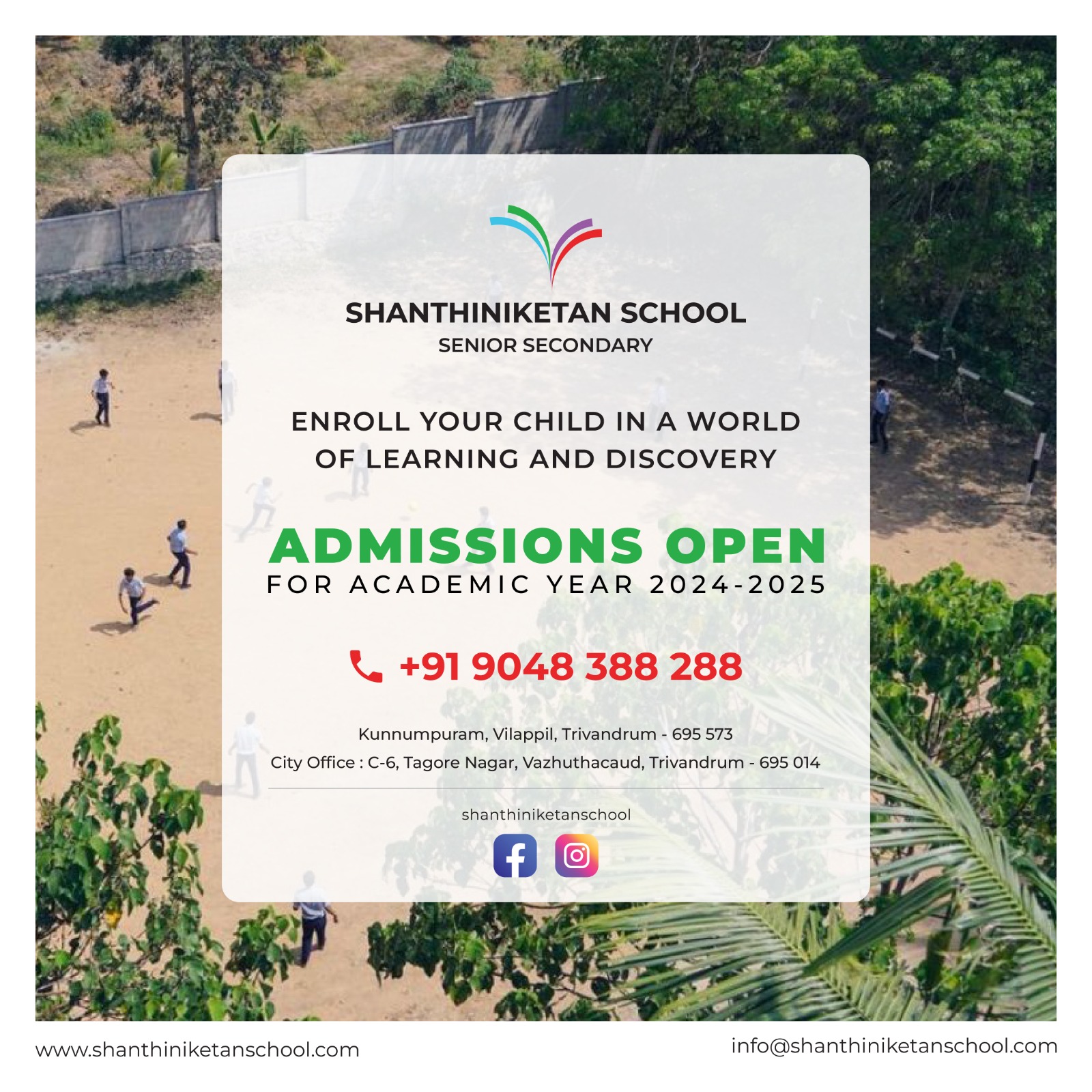 Admissions open 2024-25